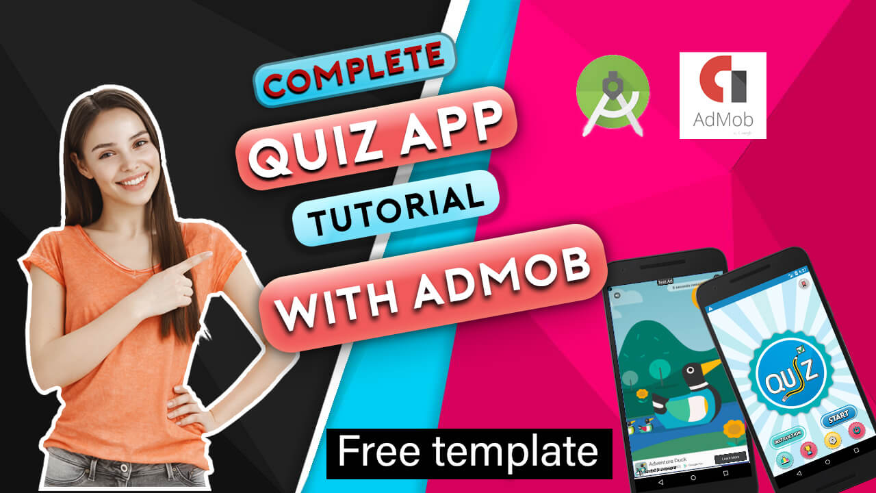 Complete Quiz app source code tutorial